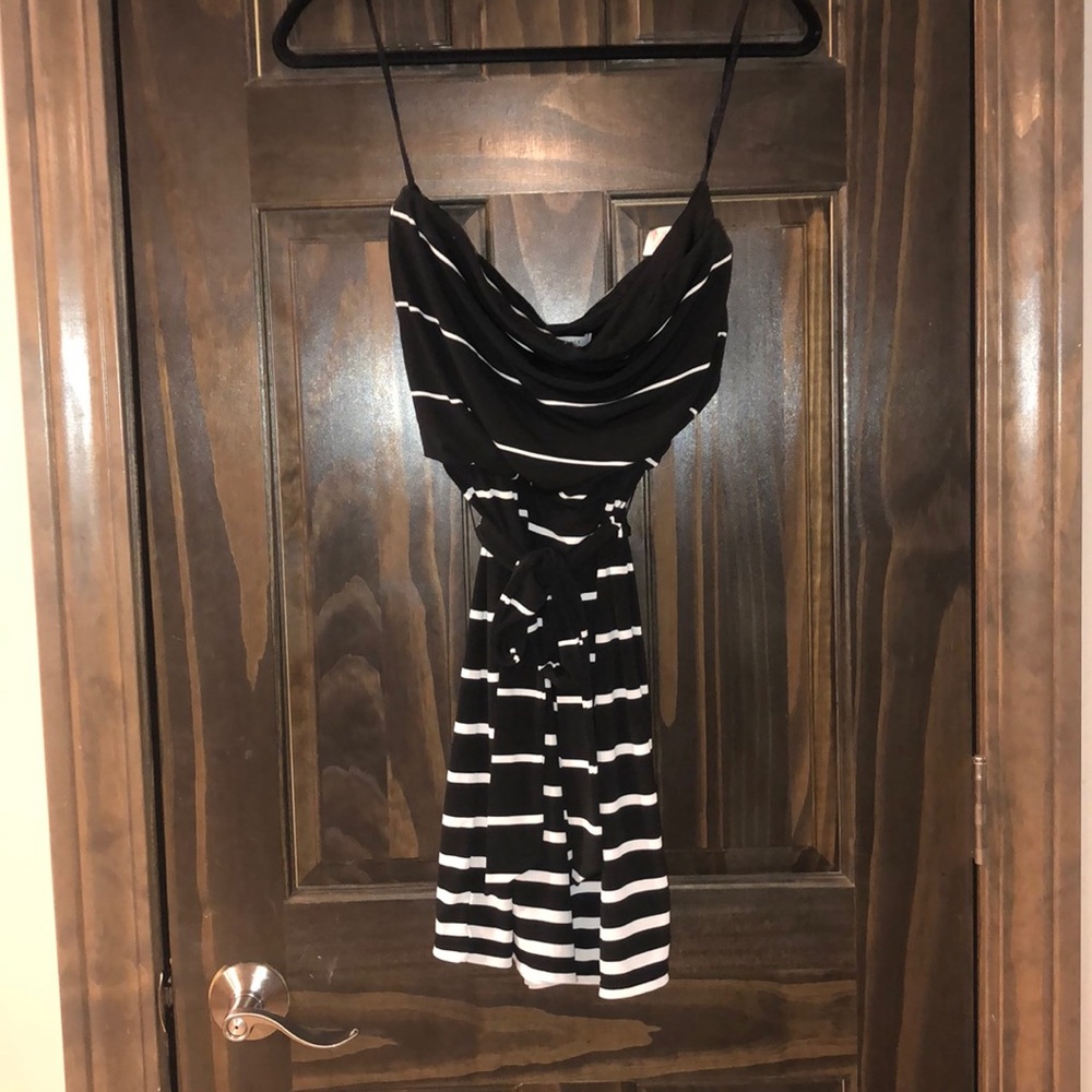 White House Black Market strapless dress
